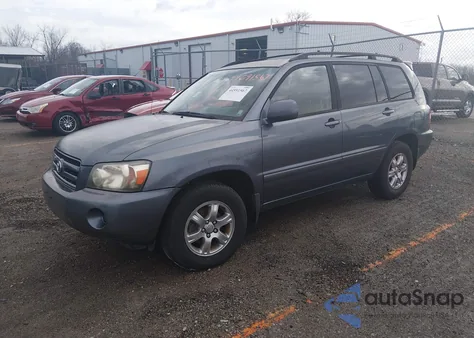2006 Toyota Highlander V6 from USA, damaged, VIN JTEDP21A160123553